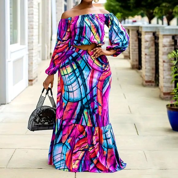 Festival Nights Maxi Skirt Set